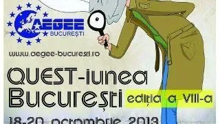 AEGEE-Bucuresti va invita la cea de-a opta editie "QUEST-iunea Bucuresti"