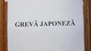 Studentii din toata tara au intrat ieri in greva japoneza