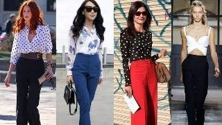 Cum porti corect pantalonii cu talie inalta. Ponturi si trucuri pentru o silueta de zeita!