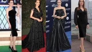 Angelina Jolie, ingerul negru. 5 rochii purtate de actrita