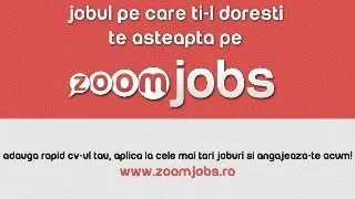 ZoomJobs - o noua platforma de recrutare, moderna si interactiva