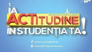 ASER cauta oameni cu ACTitudine!