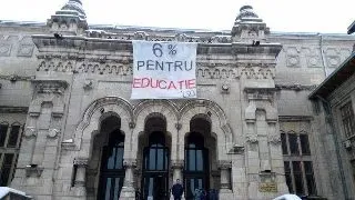 Studentii vor 6% din PIB pentru Educatie!