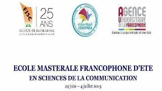 Afla tot despre Scoala Masterala Francofona de Vara in Stiintele Informarii si Comunicarii