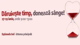 Sun Plaza si Asociatia React lanseaza campania "Daruieste timp, doneaza sange!?