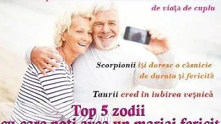Top 5 zodii cu care poti avea un mariaj fericit