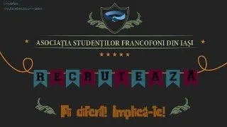 ASFI recruteaza! Reinventam studentia! Promovam francofonia!