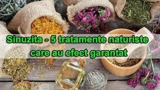 Sinuzita - 5 tratamente naturiste care au efect garantat