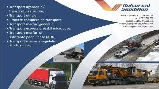Asigura-ti transportul de marfuri cu UniversalSpedition