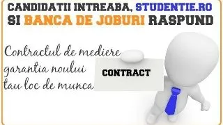 Contractul de mediere: garantia noului tau loc de munca