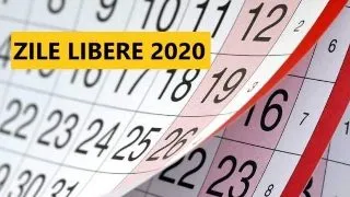 Zile libere 2020 ramase