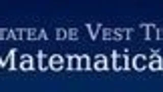 MASTER INFORMATICA - IN LIMBA ENGLEZA  - UNIVERSITATEA DE VEST DIN TIMISOARA - FACULTATEA DE MATEMATICA SI INFORMATICA