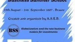 BUSINESS SUMMER SCHOOL (BSS)