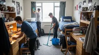 Ghid de supravietuire in camin sau chirie: Cum sa faci curatenie fara certuri cu colegii