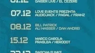 MARCO CAROLA, SASCHA FUNKE, ZIP SI BILL PATRICK IN LUNA DECEMBRIE IN BUCURESTI