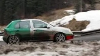 SKODA FABIA RS IA STARTUL IN CAMPIONATUL DE RALIURI AL ROMANIEI 2008